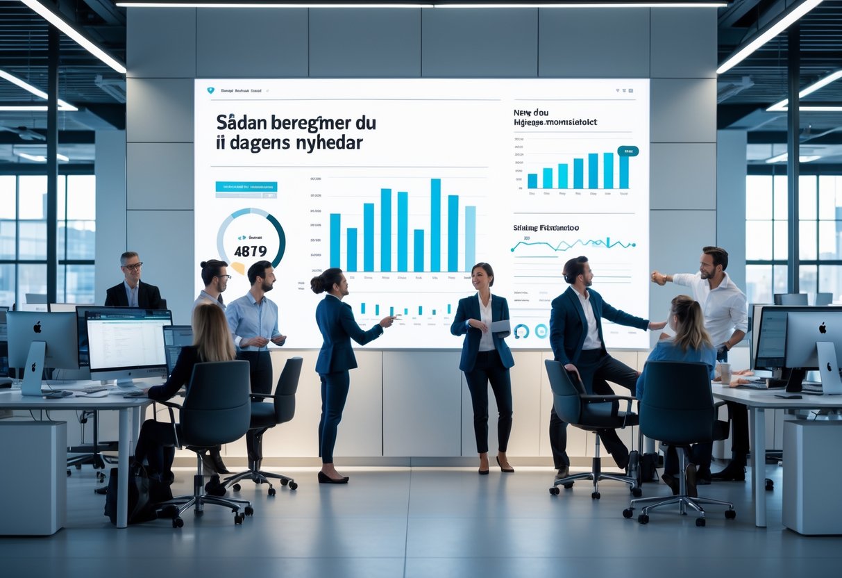 Saadan beregner du gennemsnit i dagens nyheder